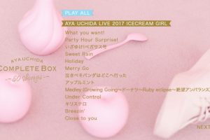 [BDձݳ][ AYA UCHIDA Complete Box ~50Songs~2017][BDMV][41.6G][ٶ]